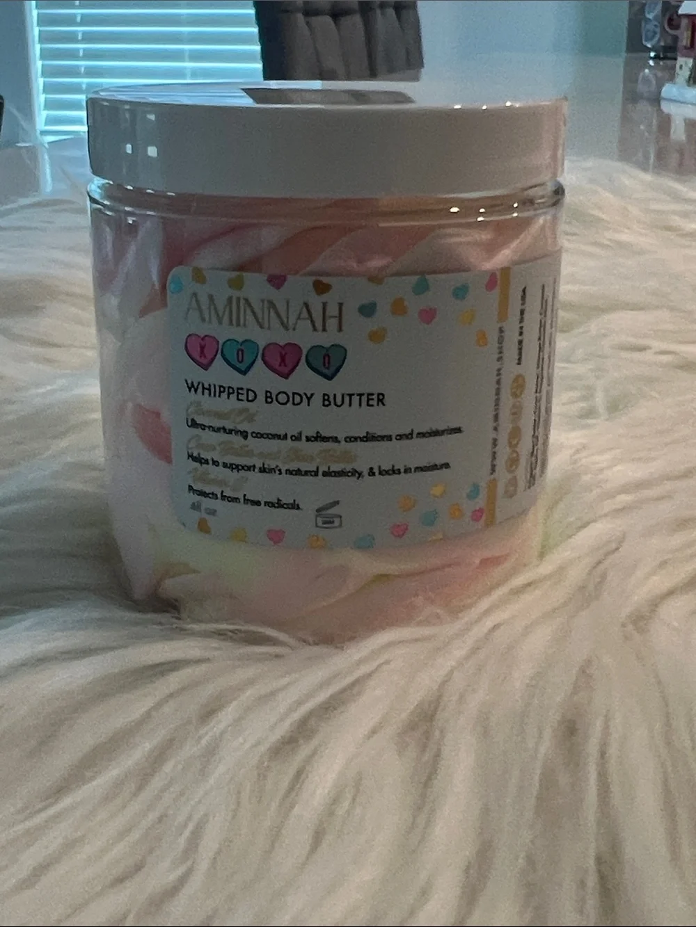 NWT Aminnah XOXO Whipped Body Butter - retails $38.00 USD